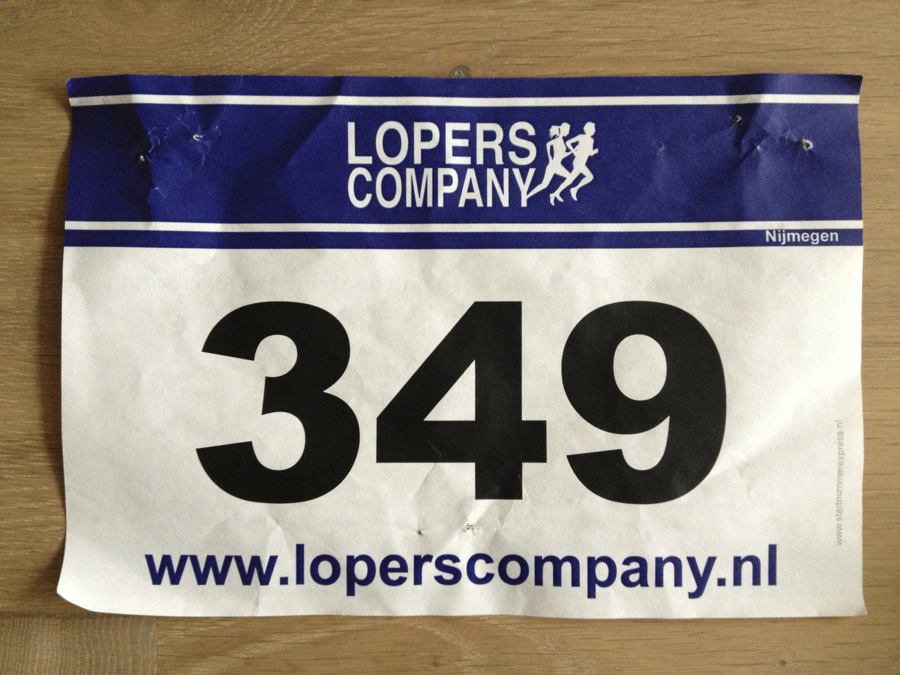 Mijn startnummer