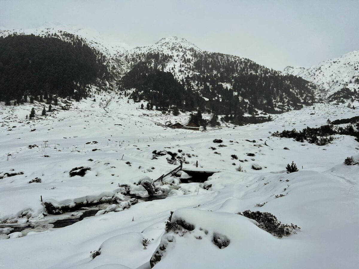 Sneeuwschoenen toch wel handig